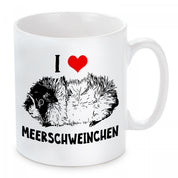 Tasse mit Motiv - Ich liebe Meerschweinchen