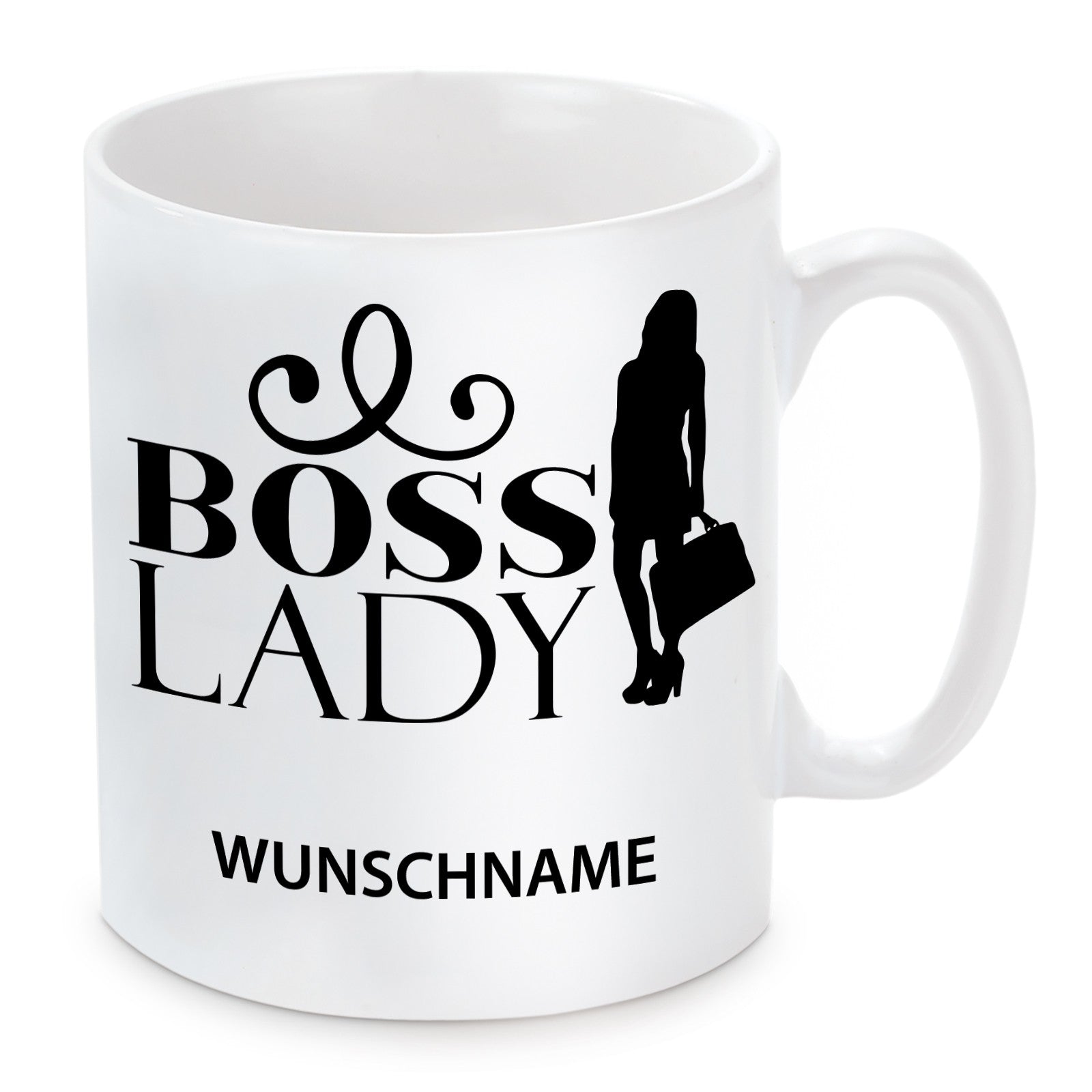personalisierte Tasse mit Motiv - Hund "Wunschtext"