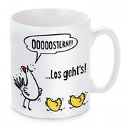 Tasse mit Motiv - Ooooostern! Los geht´s!