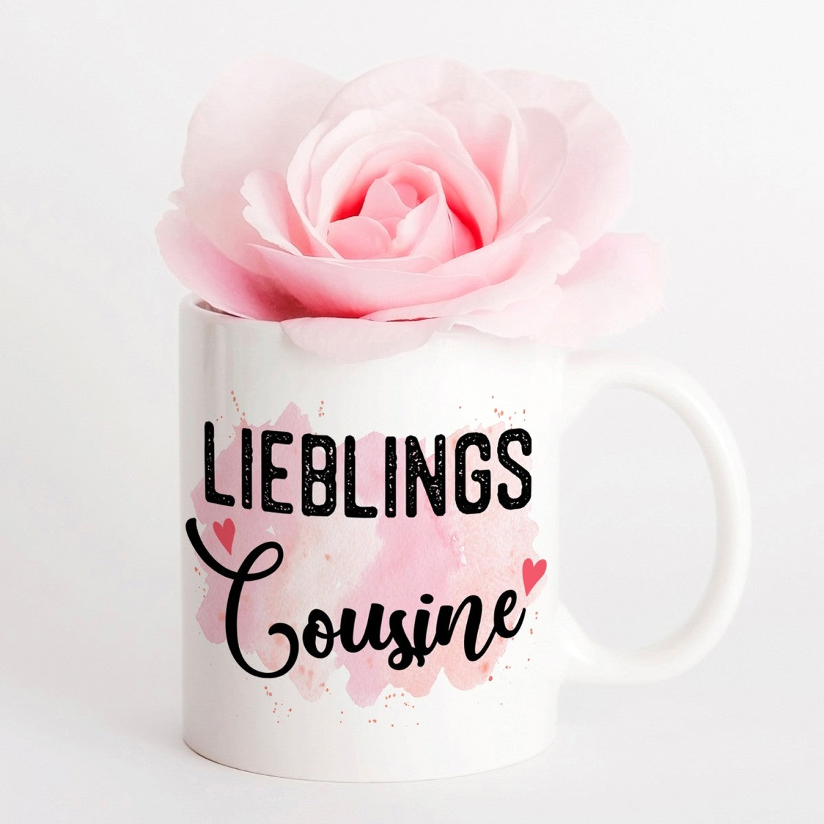 Tasse mit Motiv - Lieblingscousine
