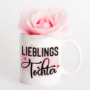 Tasse mit Motiv - Lieblingstochter