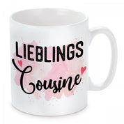 Tasse mit Motiv - Lieblingscousine