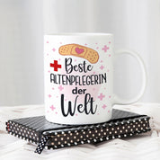 Tasse mit Motiv - Beste Altenpflegerin der Welt