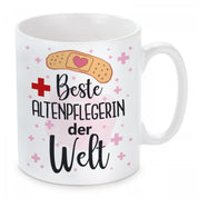 Tasse mit Motiv - Beste Altenpflegerin der Welt