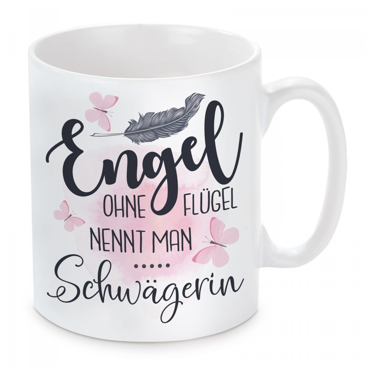 Tasse mit Motiv - Engel ohne Flügel nennt man Schwägerin