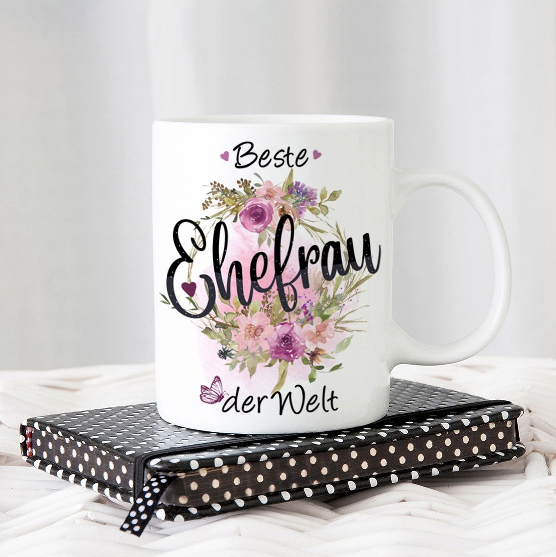 Tasse mit Motiv - Beste Ehefrau der Welt