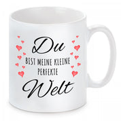 Tasse mit Motiv - Du bist meine kleine perfekte Welt
