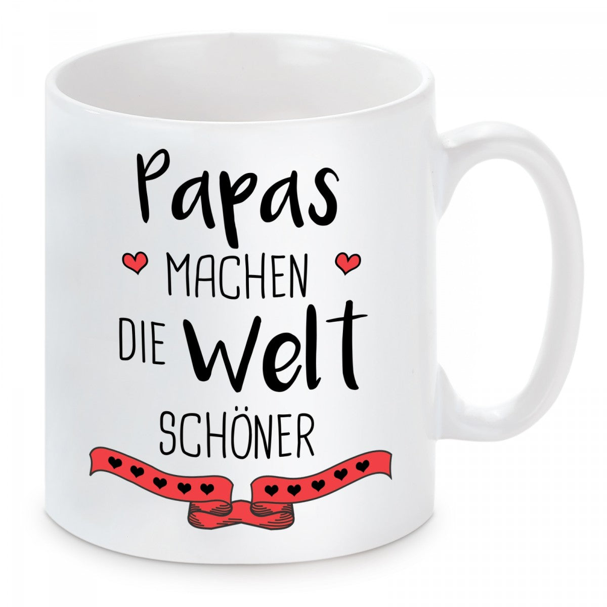 Tasse mit Motiv - Papas machen die Welt schöner