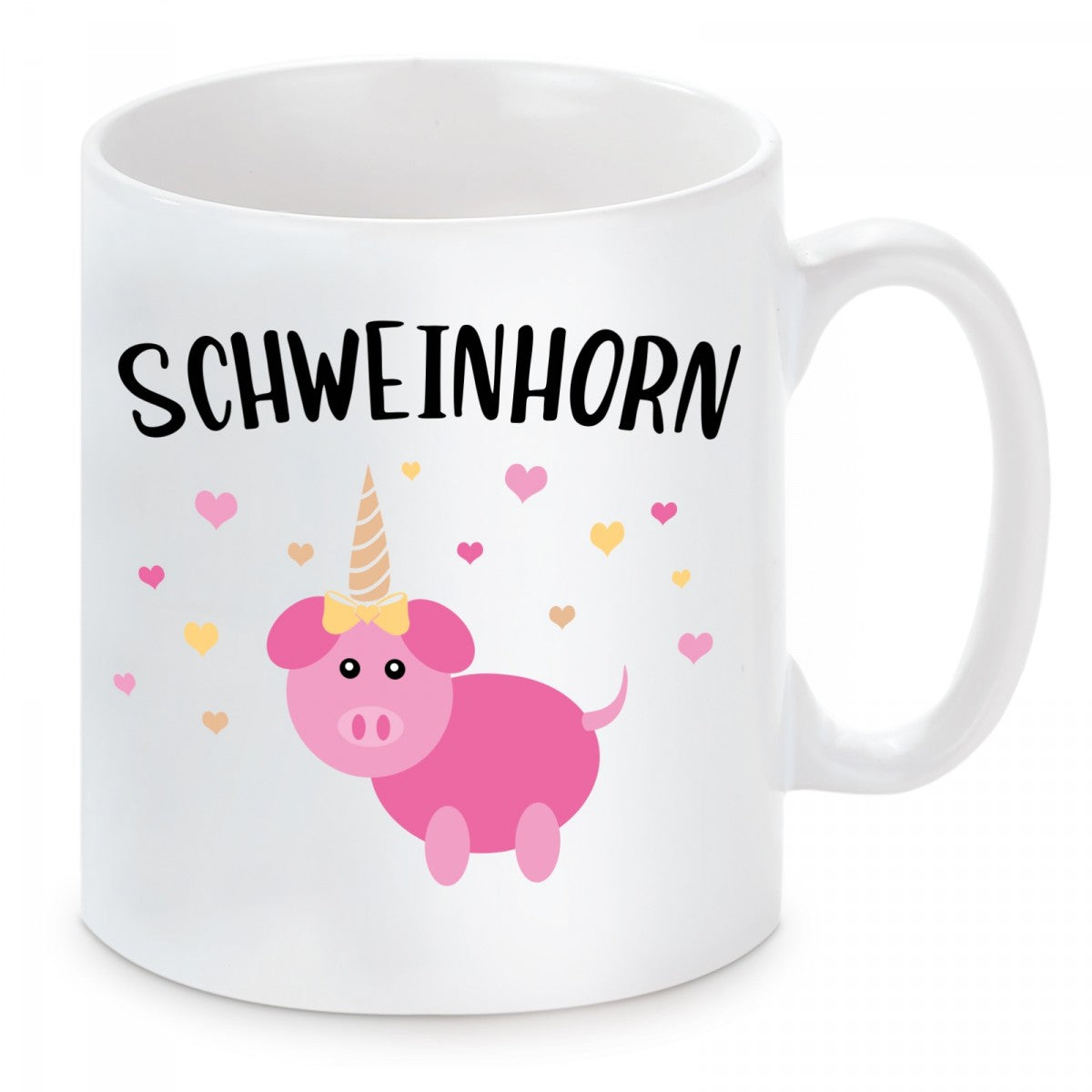 Tasse mit Motiv - Schweinhorn