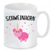Tasse mit Motiv - Schweinhorn