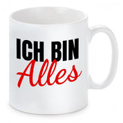 2er Set Tassen mit Motiv - Ich hab alles was ich brauche-Ich bin alles