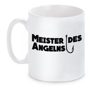 2er Set Tassen mit Motiv - Meister des Angelns-Des Meisters bester Fang