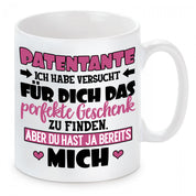Tasse mit Motiv - Patentante ich habe versucht für dich das perfekte Geschenk zu finden