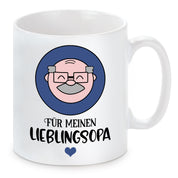 Tasse mit Motiv - Für meinen Lieblingsopa