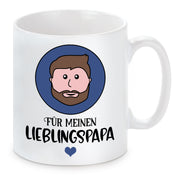 Tasse mit Motiv - Für meinen Lieblingspapa