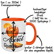 Tasse mit Motiv - Bin auf Aperol Spritztour