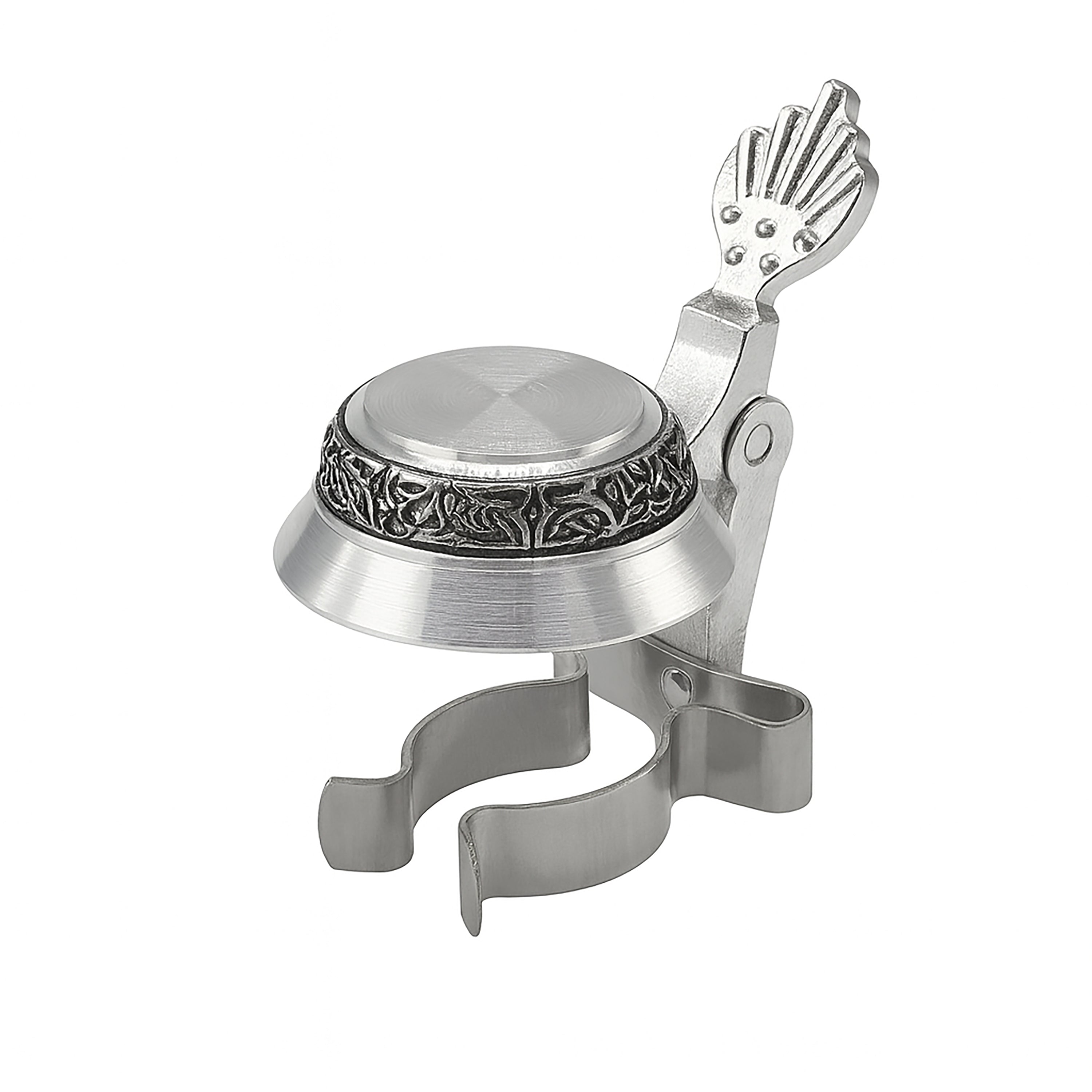 Personalisierter Zinndeckel für Bierflaschen mit Wunschgravur – Handarbeit aus Deutschland – Edler Flaschendeckel aus reinem Zinn