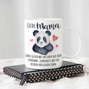 Tasse mit Motiv - Liebe Mama - Ganz gleich was im Leben auf dich zukommt, zumindest hast du keinen hässlichen Sohn.