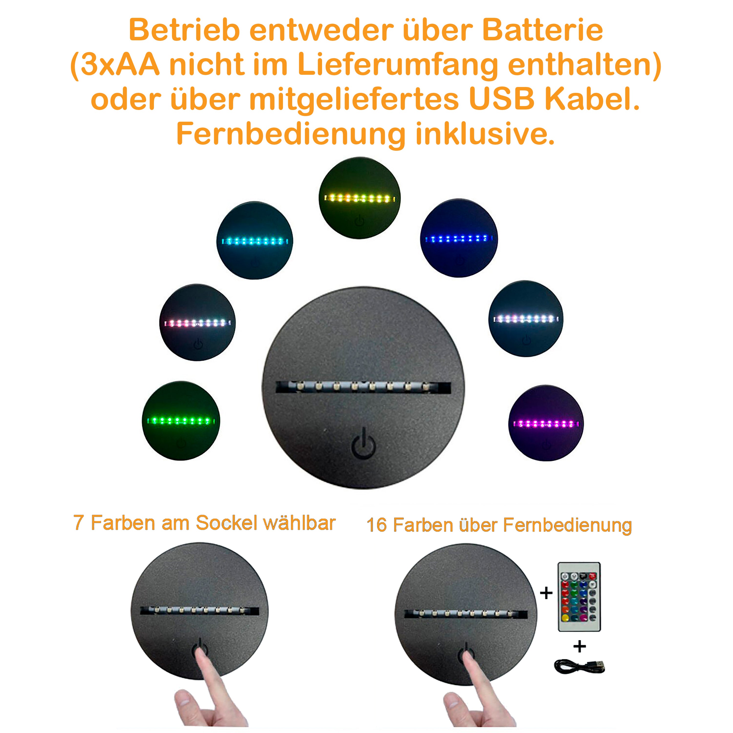 LED Acryl Nachtlicht | Freunde sind wie Sterne: Sie bringen das Herz zum Leuchten und geben in jeder Situation einen Lichtblick. | Acryl Lampe - Dekolampe | Farbwechsel & Fernbedienung