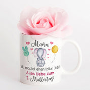 Tasse mit Motiv - Mama, du machst einen tollen Job