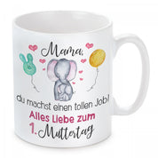 Tasse mit Motiv - Mama, du machst einen tollen Job