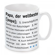 Tasse mit Motiv - Papa, der Weltbeste