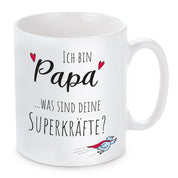 Tasse mit Motiv - Ich bin Papa ... was sind deine Superkräfte?